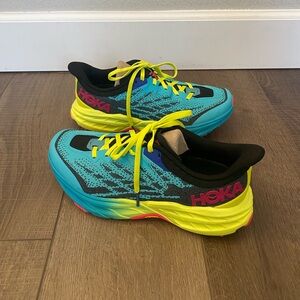 Hoka Speedgoat 5 Scuba Blue/Black Women’s 8.5